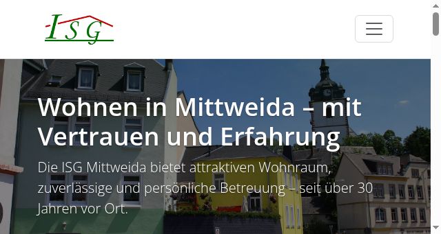 Screenshot of isg-mw.de