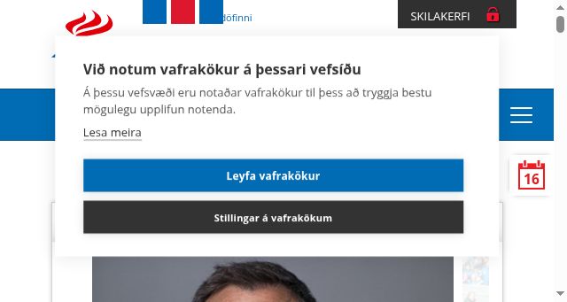 Screenshot of isi.is