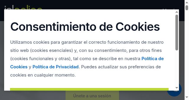 Screenshot of islonline.com