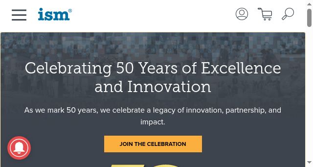 Screenshot of isminc.com