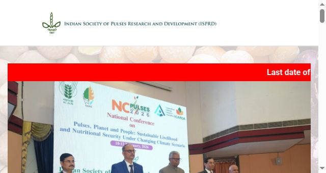 Screenshot of isprd.in