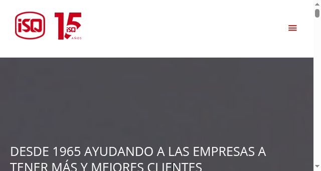 Screenshot of isq.es