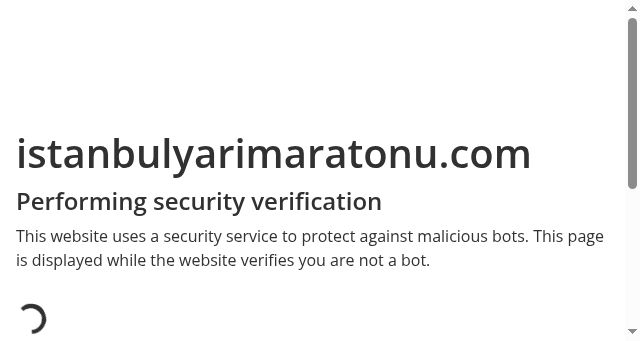 Screenshot of istanbulyarimaratonu.com
