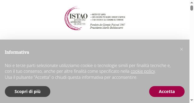 Screenshot of istao.it