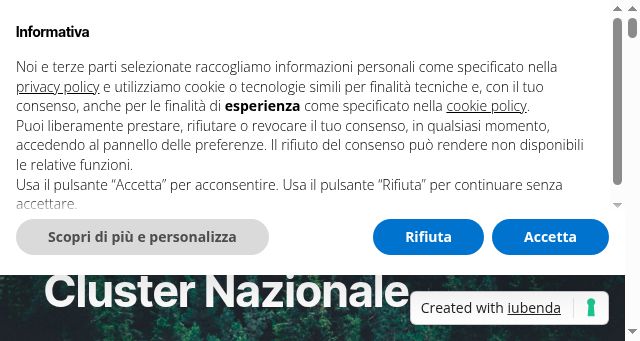 Screenshot of italiaforestalegno.it