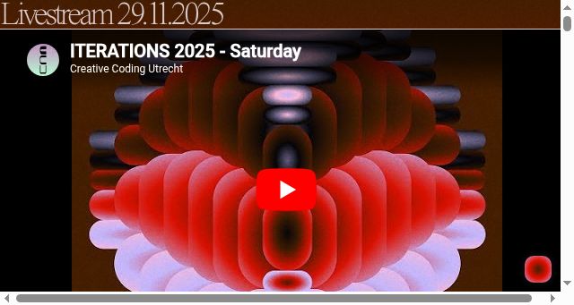 Screenshot of iterations.online