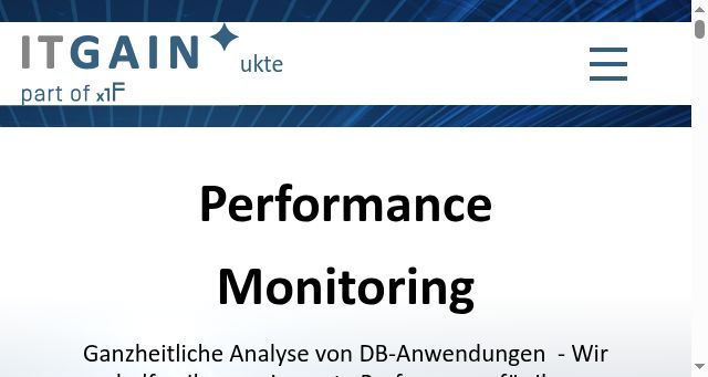 Screenshot of itgain-is.de