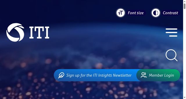 Screenshot of itic.org