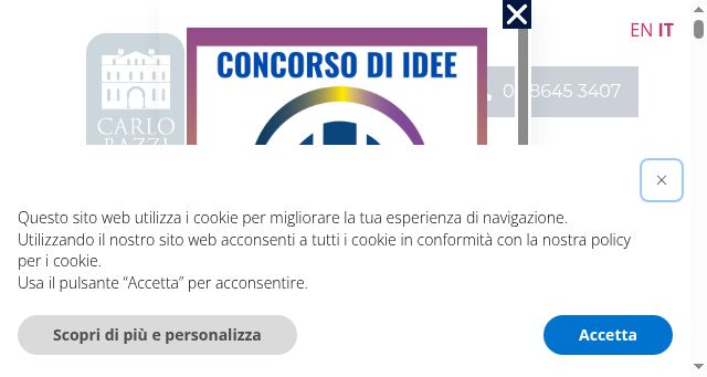 Screenshot of iticarlobazzi.it