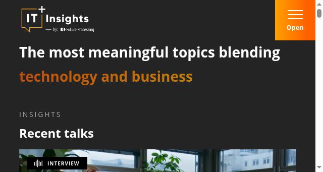 Screenshot of itinsights.tech