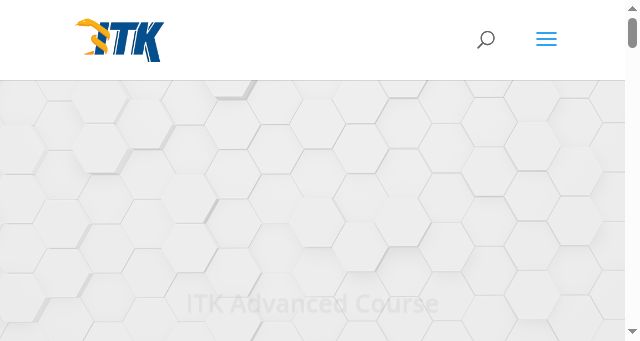 Screenshot of itk.org