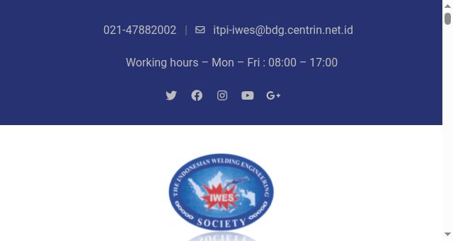 Screenshot of itpi-iwes.net