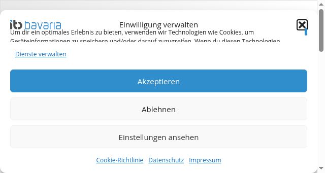 Screenshot of its-bavaria.de