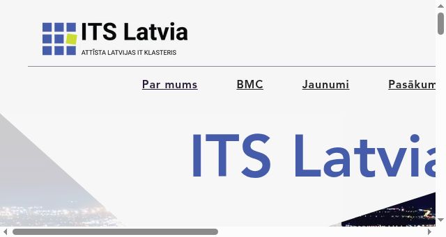 Screenshot of its-latvia.com