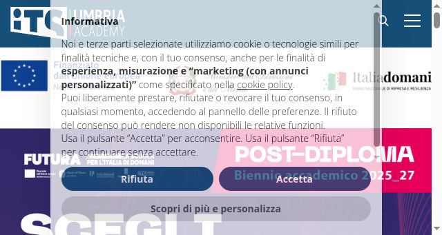 Screenshot of itsumbria.it