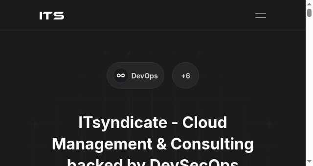 Screenshot of itsyndicate.org