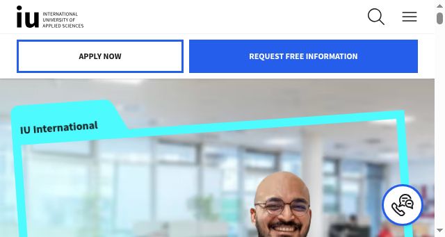 Screenshot of iu.org