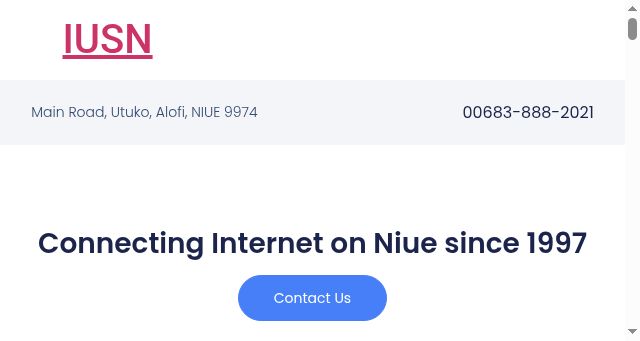 Screenshot of iusn.org