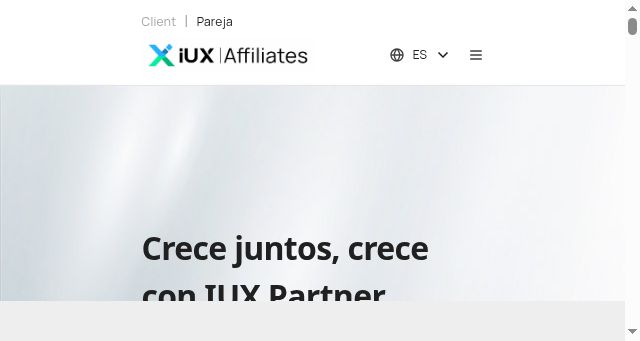 Screenshot of iuxaffiliates.com