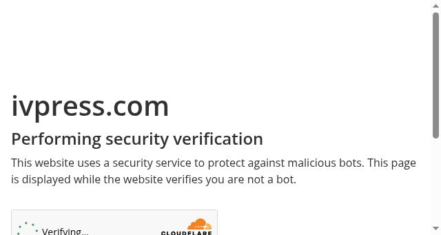 Screenshot of ivpress.com