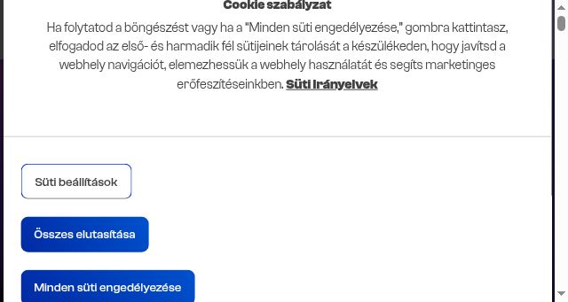 Screenshot of ivsz.hu