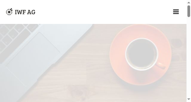 Screenshot of iwf.ch