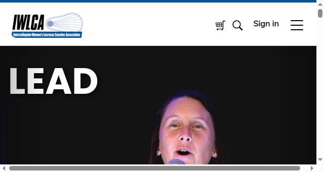 Screenshot of iwlca.org