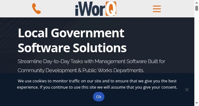 Screenshot of iworq.com