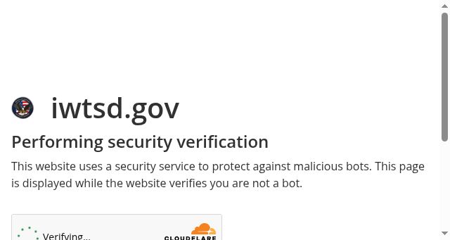 Screenshot of iwtsd.gov
