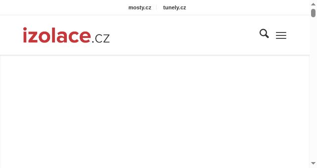 Screenshot of izolace.cz