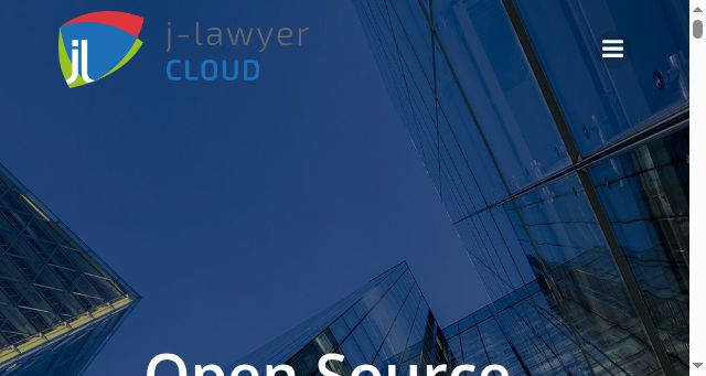 Screenshot of j-lawyer.cloud