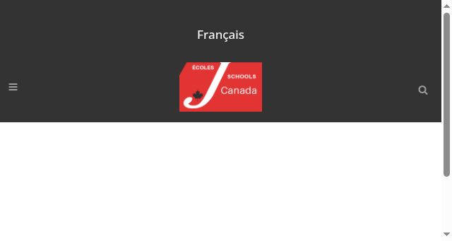 Screenshot of j-schoolscanada.ca