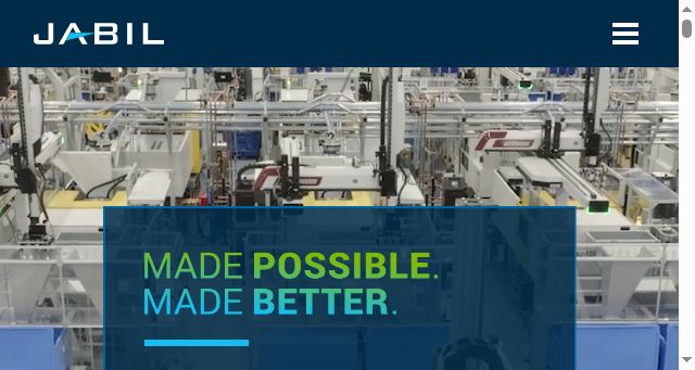 Screenshot of jabil.com