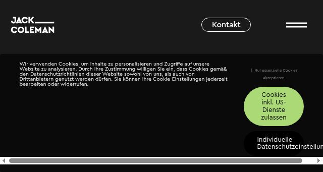 Screenshot of jack-coleman.com