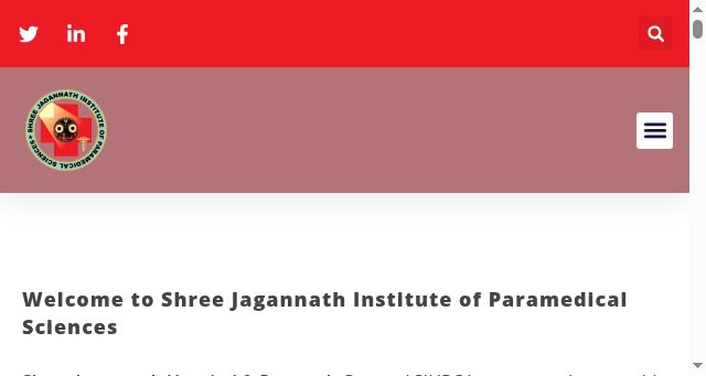 Screenshot of jagannathparamedicals.com