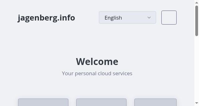 Screenshot of jagenberg.info