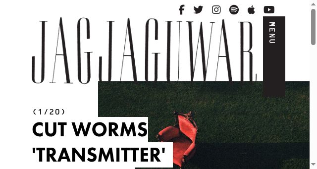 Screenshot of jagjaguwar.com