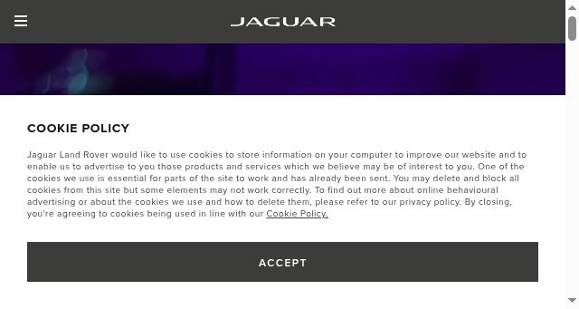 Screenshot of jaguar.co.mu