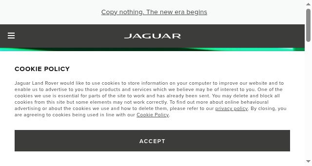 Screenshot of jaguar.co.th