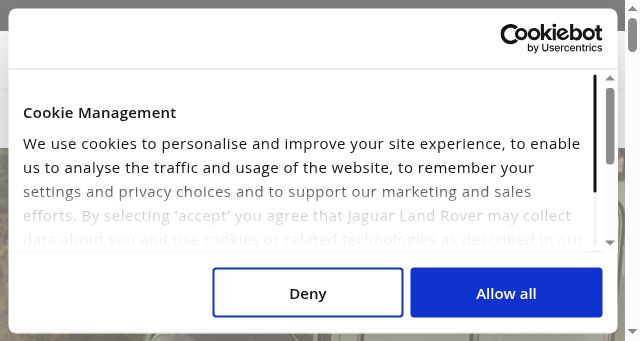 Screenshot of jaguarlandroverclassic.com