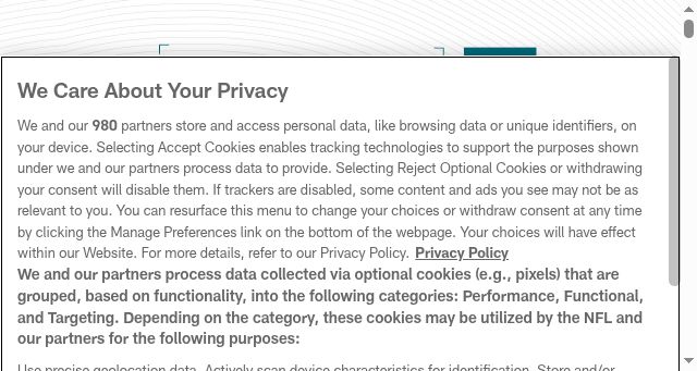 Screenshot of jaguars.com