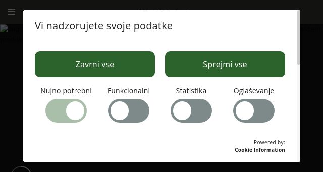 Screenshot of jaguarslovenija.si