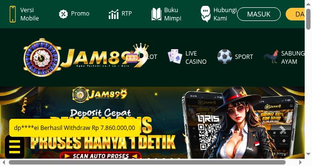 Screenshot of jam889.net