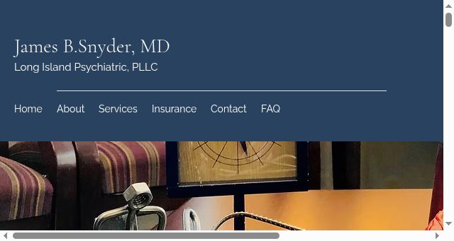 Screenshot of jamesbsnydermd.com