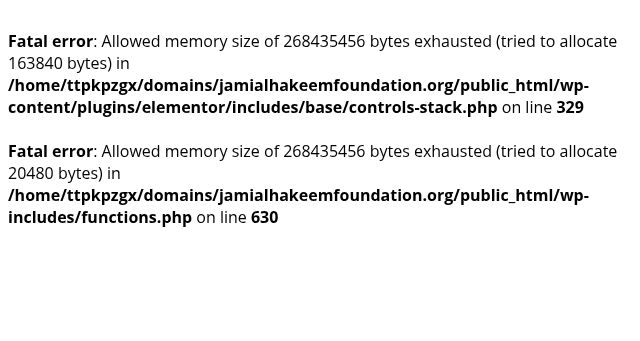 Screenshot of jamialhakeemfoundation.org