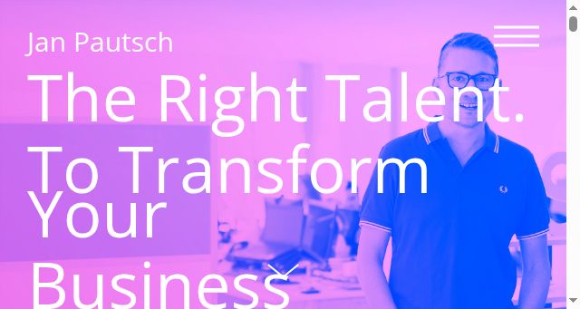 Screenshot of janpautsch.com