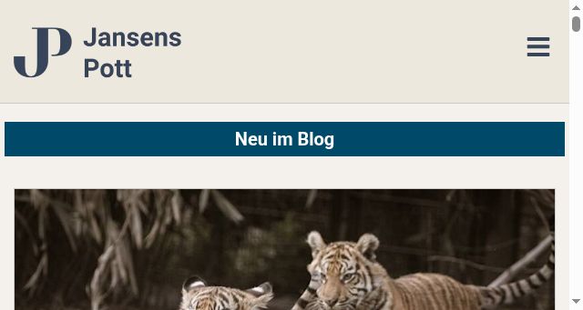 Screenshot of jansens-pott.de