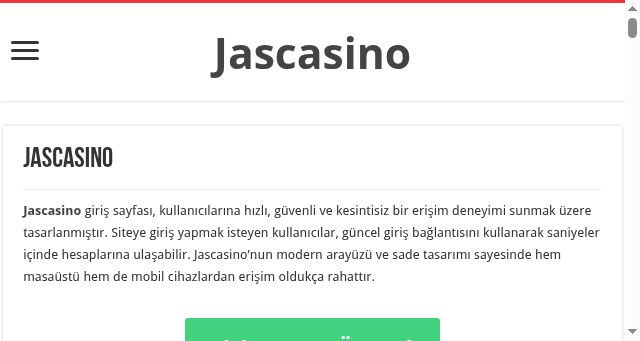 Screenshot of jascasino.live