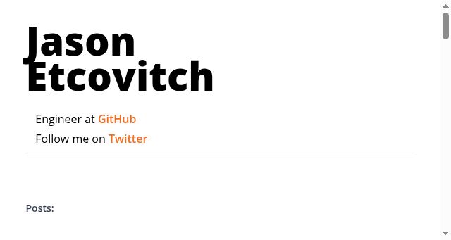 Screenshot of jasonet.co