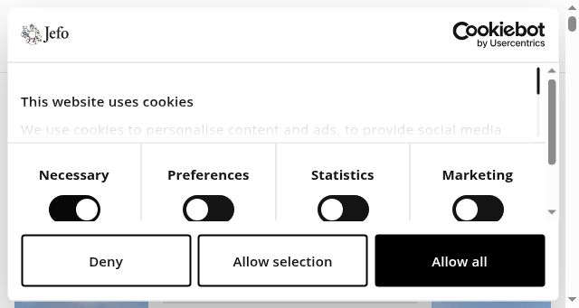 Screenshot of jefo.ca